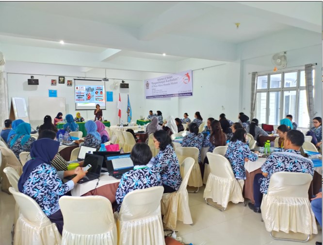 Direktur Dan Ketua Penjaminan Mutu Lembaga Pelatihan Competency Learning Center Mitra Husada Medan (CLCMHM) Lakukan Pendampingan Pembangunan Zona Integritas Menuju WBK di Unit Pelaksana CLC MHM